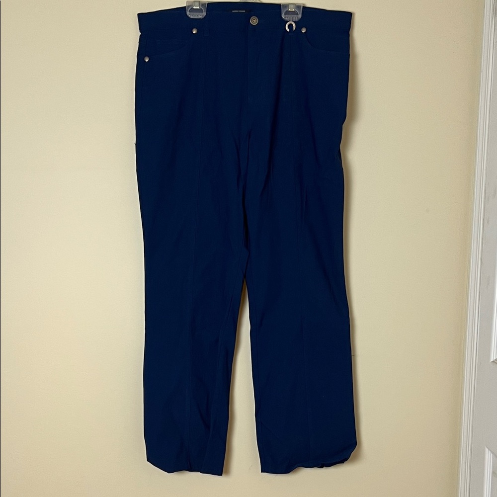 Women’s size 16 Simon Chang Denim trouser straight leg pants